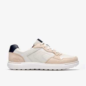 Mens Mapstone Sport White Combination Sneakers