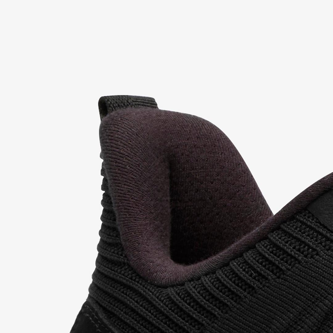 Mens Motion Trek LT Black Knit Sneakers - Image 8