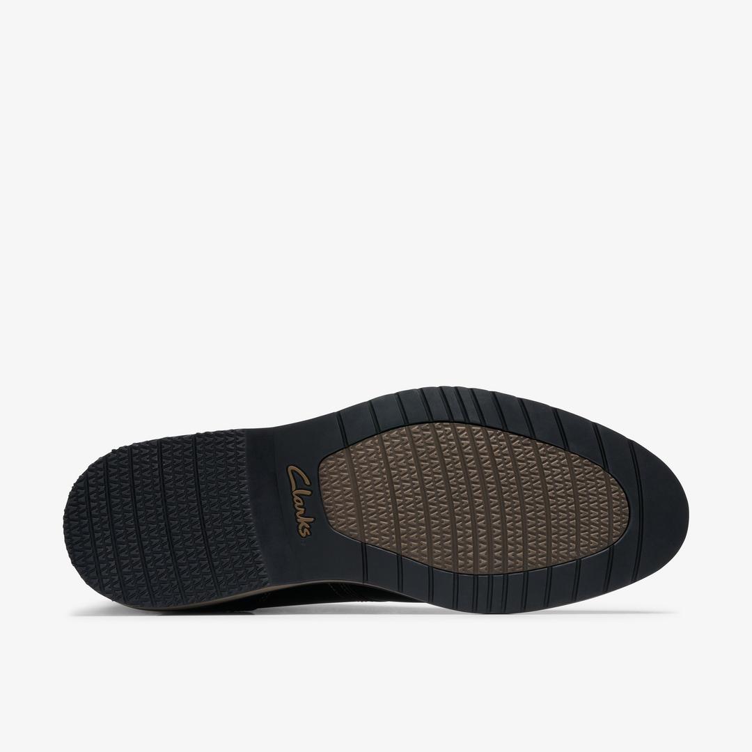 Mens Monahan Chukka Black Smooth Boots - Image 3