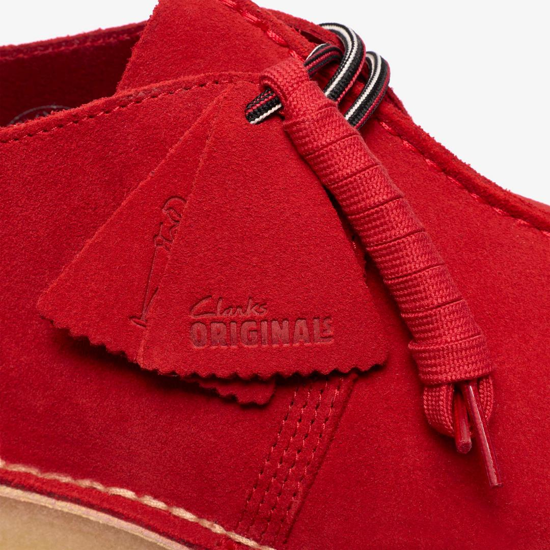 Mens Desert Trek Red Suede Desert Trek - Image 10