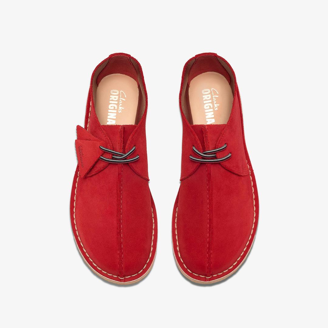 Mens Desert Trek Red Suede Desert Trek - Image 8