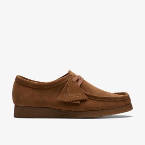 Men's Wallabee? Cola Suede Shoes