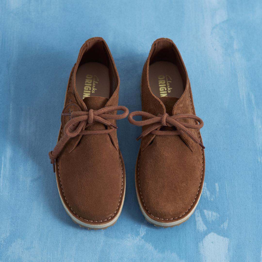 Mens Desert Hunter Cola Suede Desert Boot - Image 3