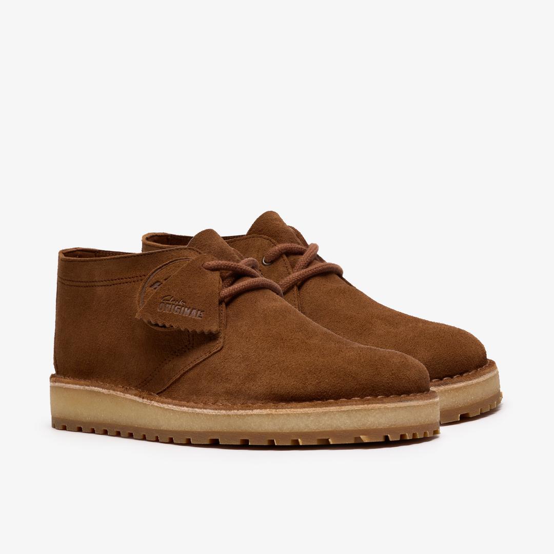 Mens Desert Hunter Cola Suede Desert Boot - Image 6