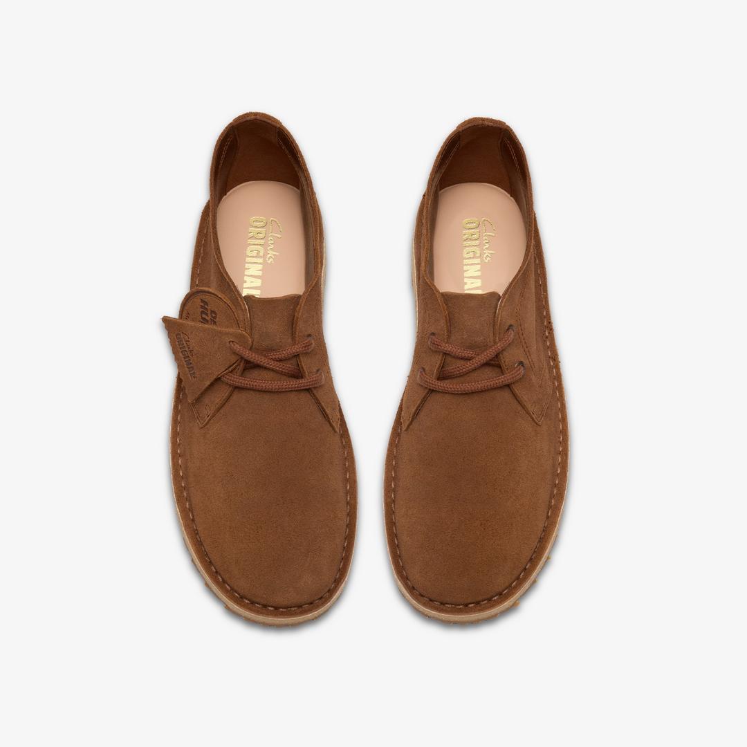 Mens Desert Hunter Cola Suede Desert Boot - Image 8