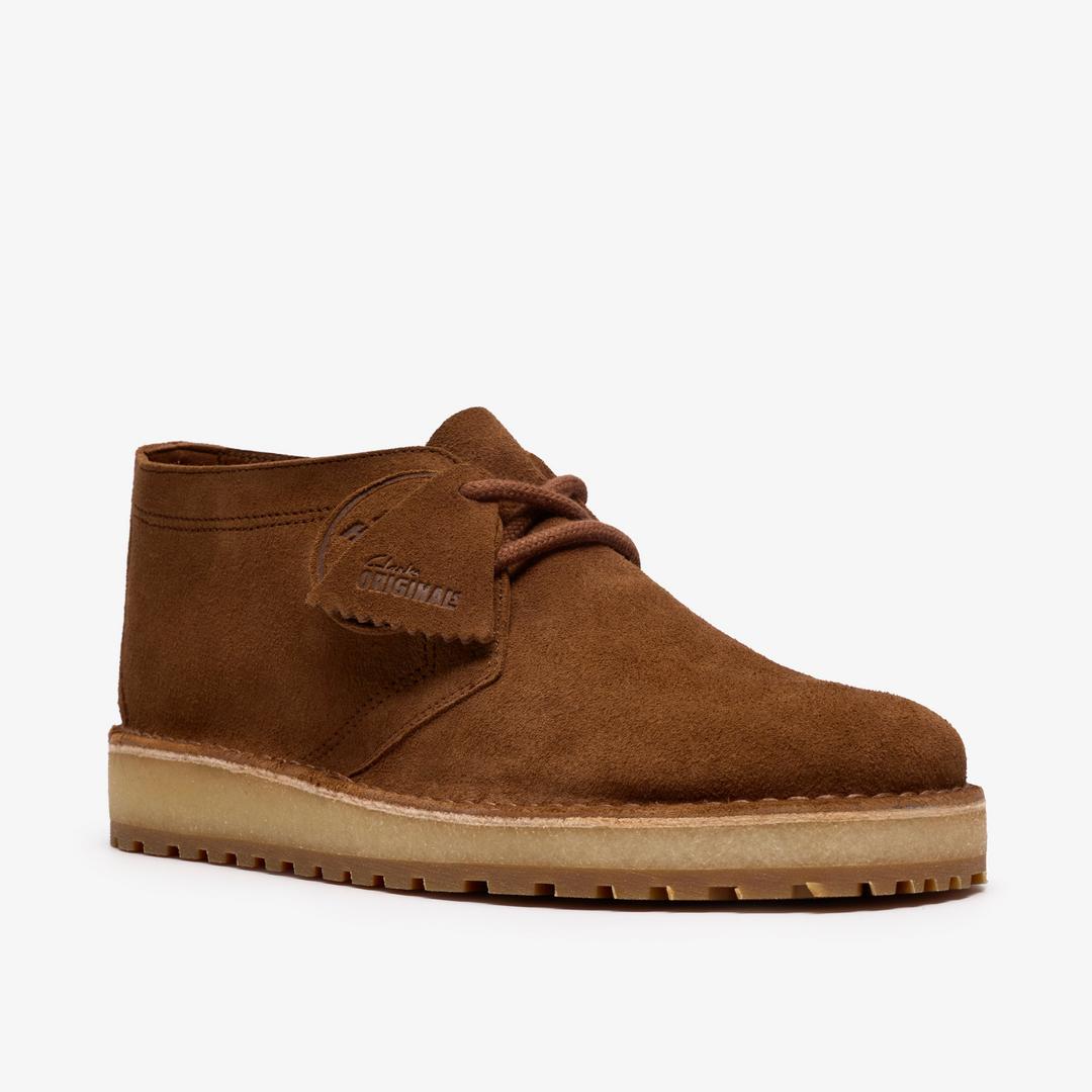 Mens Desert Hunter Cola Suede Desert Boot - Image 9