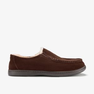 Mens Gorstan Step Brown Slippers