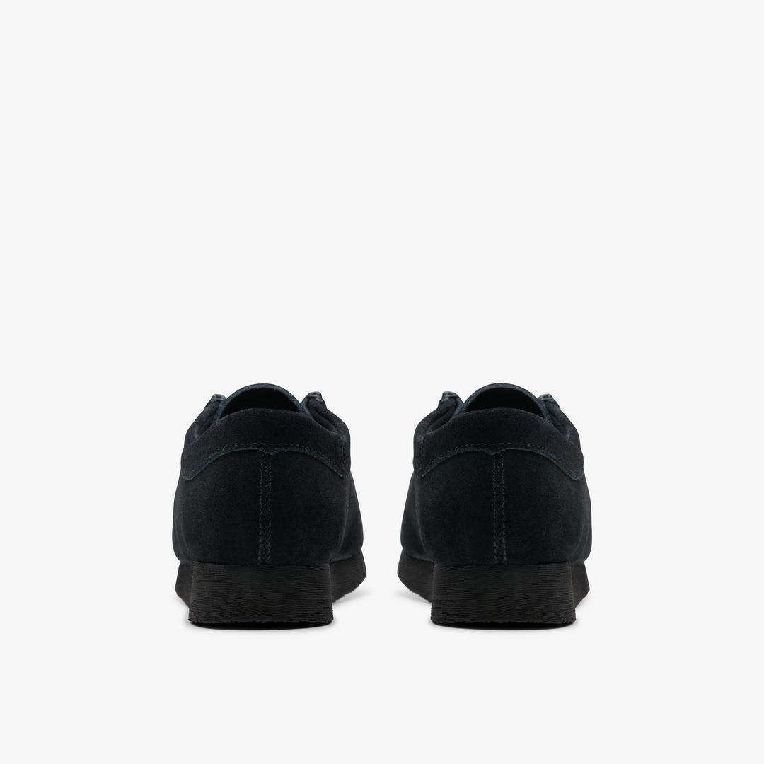 Kids Wallabee Older Black Suede Shoes - Image 5