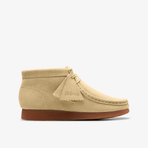 Kids Wallabee? Boot Older Maple Suede Shoes