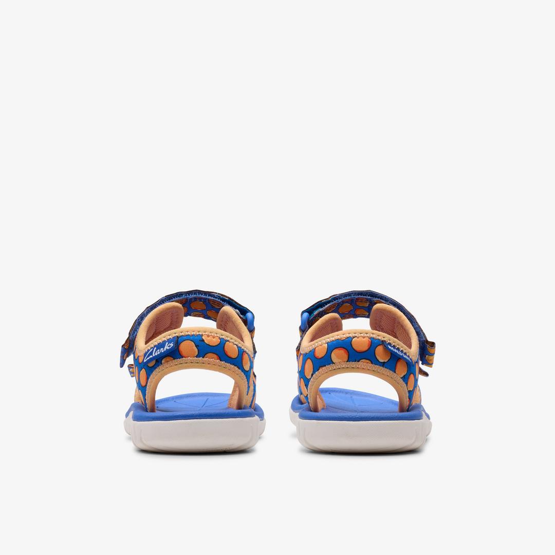 Kids Surfing Air Blue Flat Sandals US - Image 7