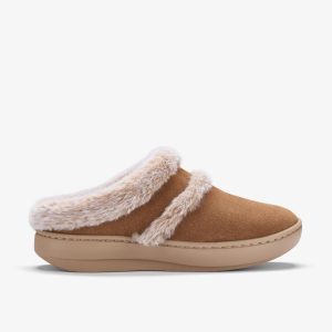 Womens Sklyar Rhode Cognac Slippers