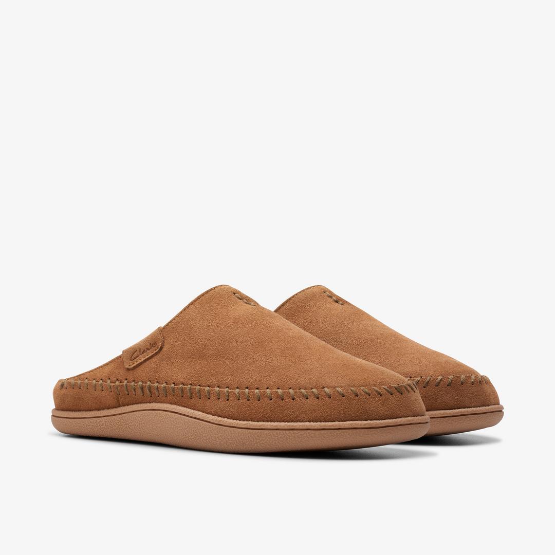 Men's Frien Wall Tan Slip-On Slippers - Image 4
