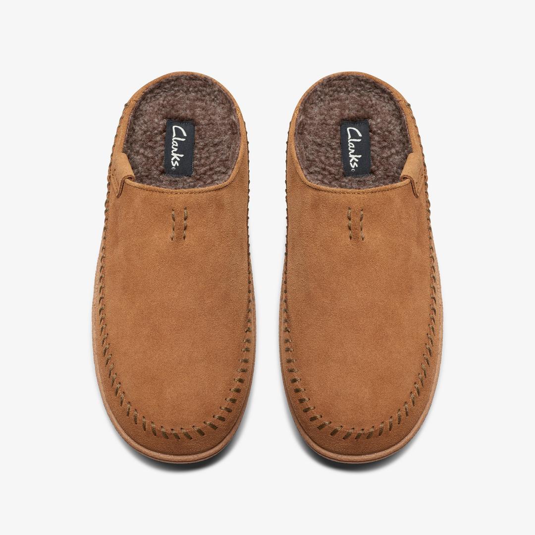 Men's Frien Wall Tan Slip-On Slippers - Image 6