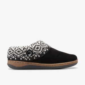 Women's Willowdean Sweater Black Slippers