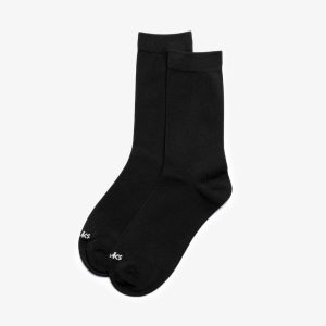 Crew Black Socks