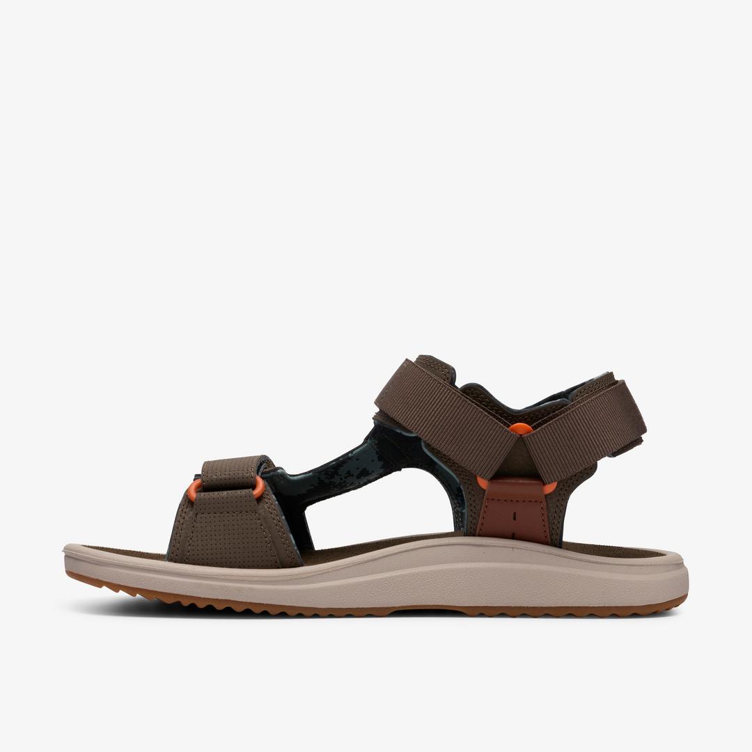 Mens Breeze Trail Olive Sandals - Image 2