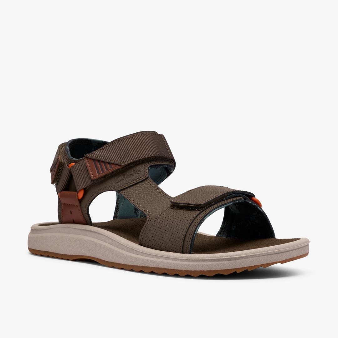 Mens Breeze Trail Olive Sandals - Image 4