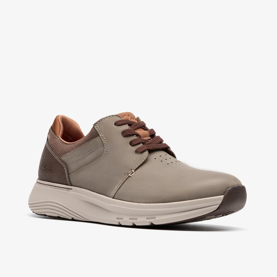 Mens Motion Trek PT Taupe Sneakers - Image 4